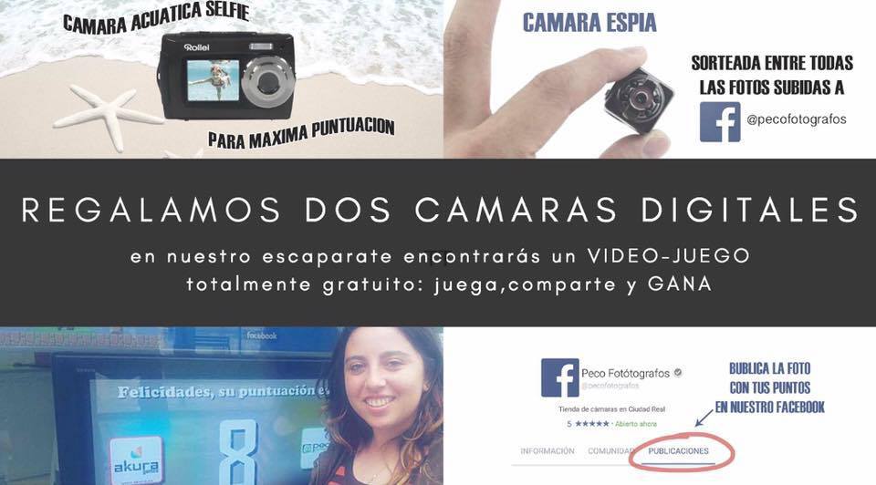 Juega a nuestro video-juego y consigue una cámara